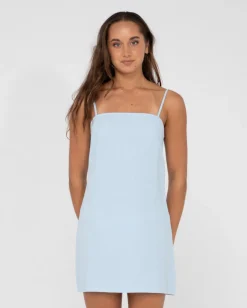 New Sweet Water Mini Slip Dress Womens Mini Dresses