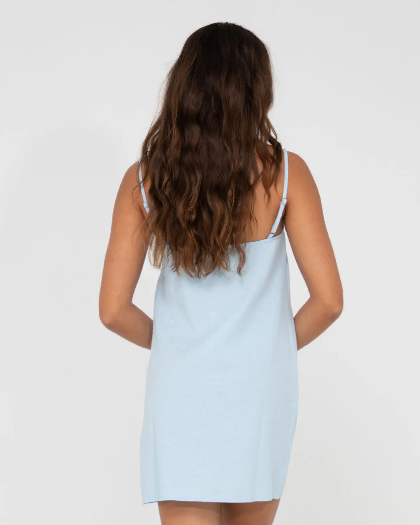 New Sweet Water Mini Slip Dress Womens Mini Dresses