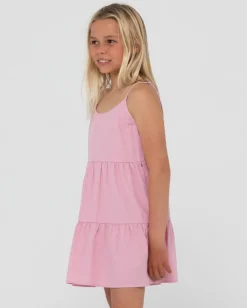 Cheap Sweet Water Tierd Slip Dress Girls Kids Dresses