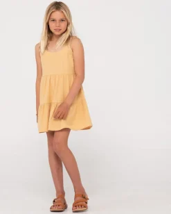Sale Sweet Water Tierd Slip Dress Girls Kids Dresses