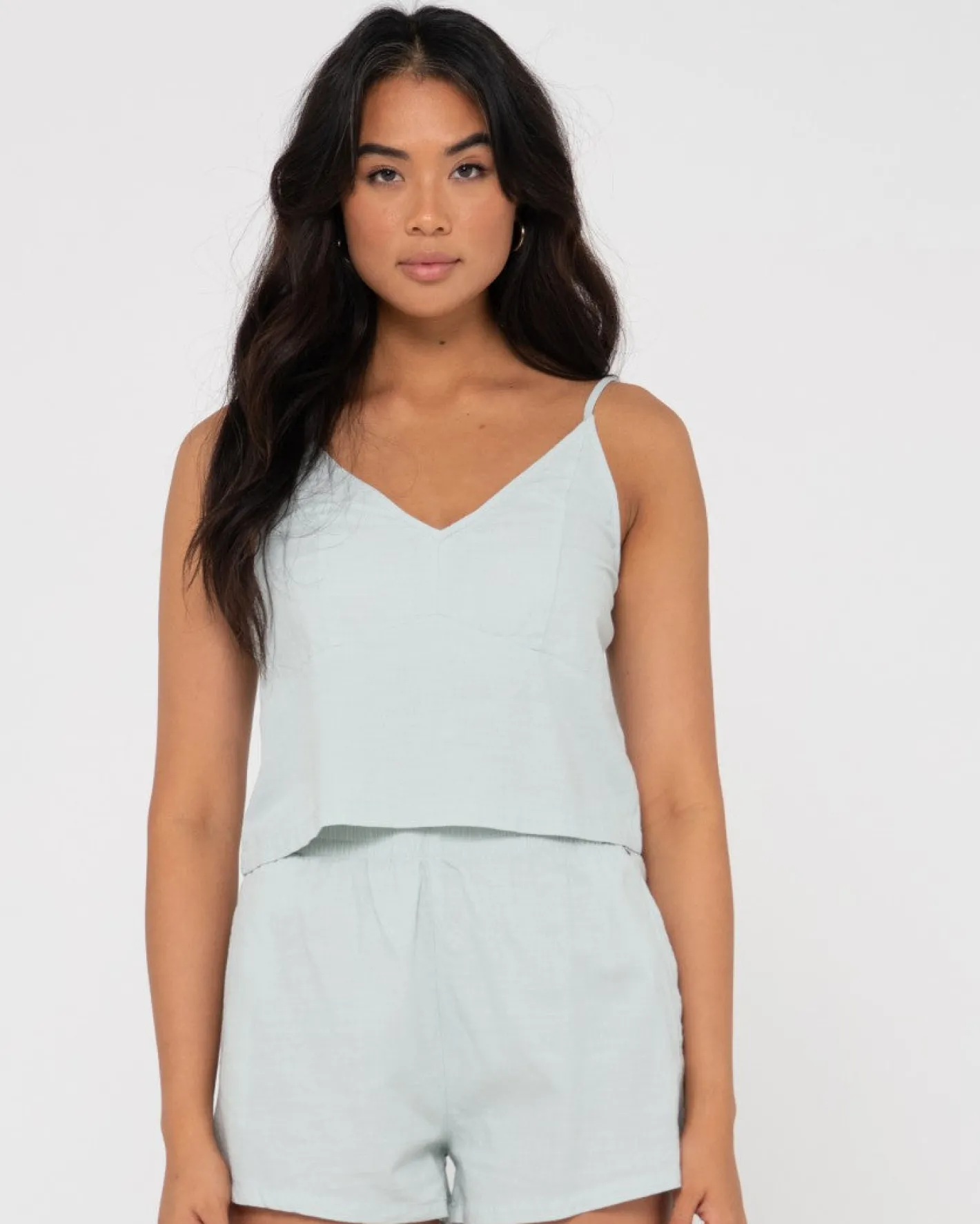 Cheap Sweet Water V Neck Slip Cami Womens Fashion Tops