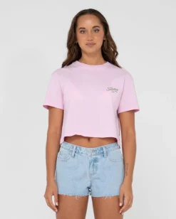 Outlet Sweetest Thing Graphic Cropped Tee Womens Tees & Tanks