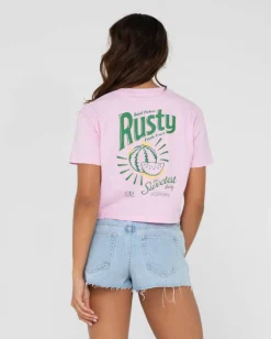 Best Sale Sweetest Thing Graphic Cropped Tee Womens Graphic Tees