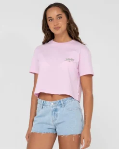 Best Sale Sweetest Thing Graphic Cropped Tee Womens Graphic Tees