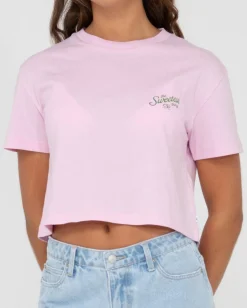 Best Sale Sweetest Thing Graphic Cropped Tee Womens Graphic Tees