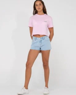 Best Sale Sweetest Thing Graphic Cropped Tee Womens Graphic Tees