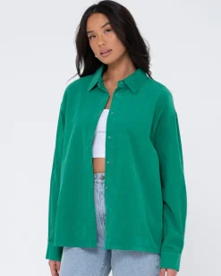 Best Sale Tammy Cord Shirt Womens Shirts