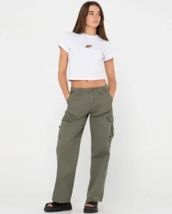 Discount Tank Girl Low Rise Cargo Pant Womens Pants