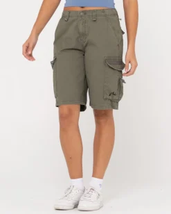 Discount Tank Girl Low Rise Loose Fit Cargo Short Womens Shorts
