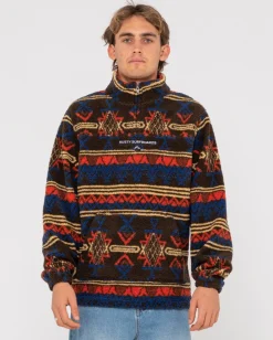 Fashion Teka 1/4 Zip Polar Fleece Mens Hoodies & Fleece