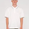 Hot 19Th Hole Tipped Short Sleeve Polo Shirt Mens Shirts