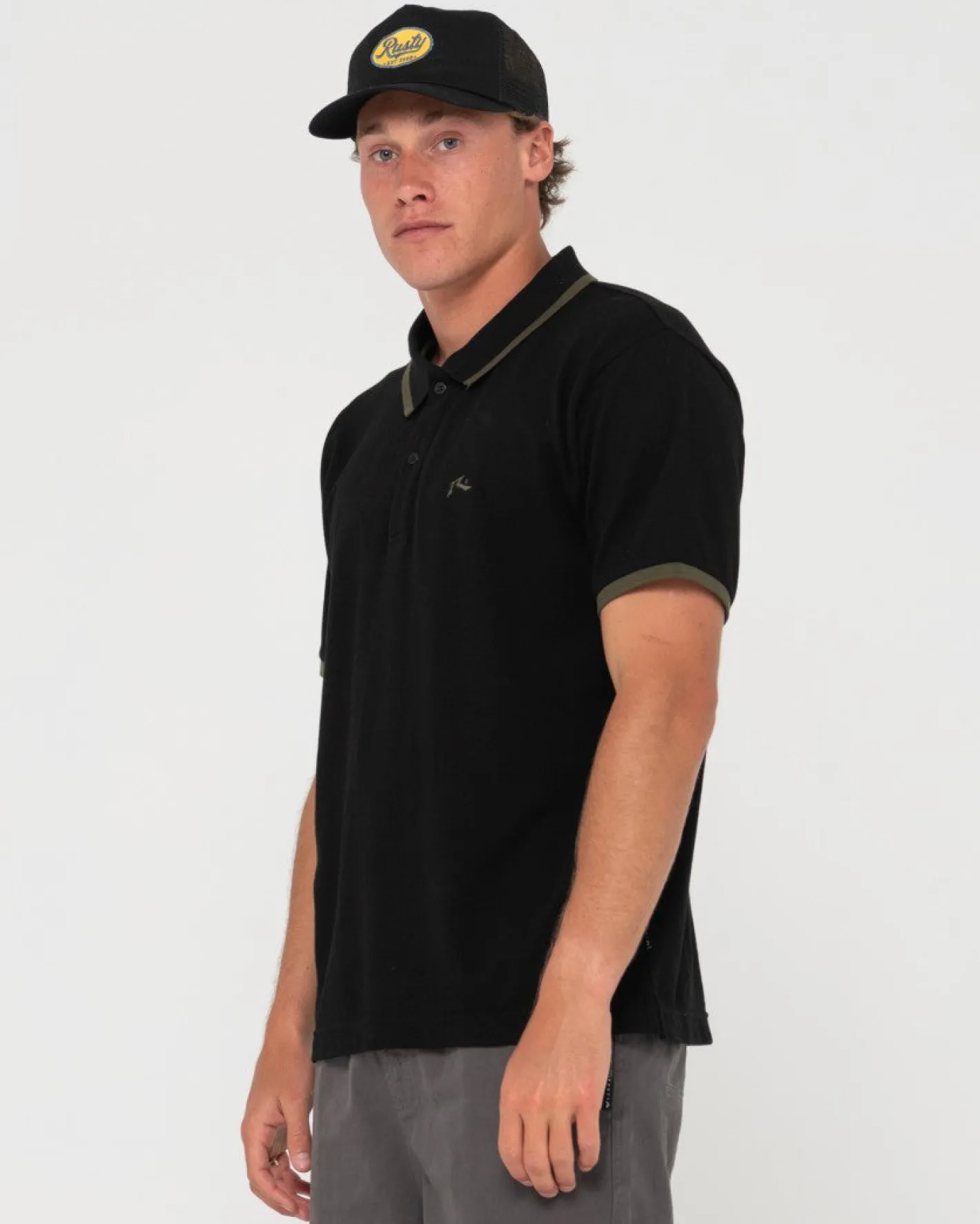 Best 19Th Hole Tipped Short Sleeve Polo Mens Tees