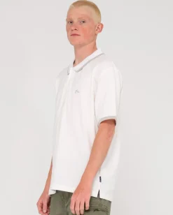 Hot 19Th Hole Tipped Short Sleeve Polo Shirt Mens Shirts