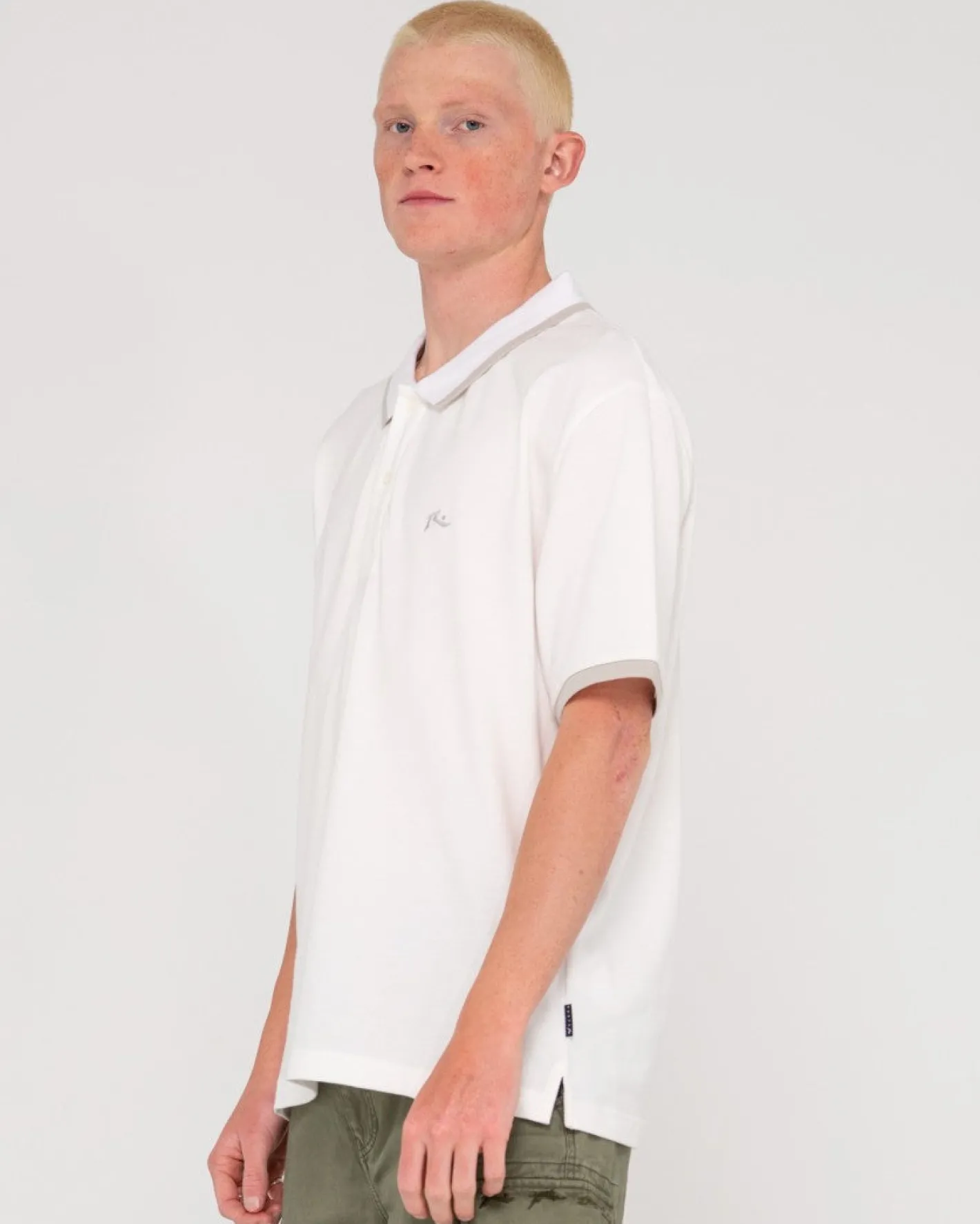 Hot 19Th Hole Tipped Short Sleeve Polo Shirt Mens Shirts