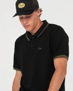 Best 19Th Hole Tipped Short Sleeve Polo Mens Tees