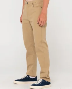 Outlet The Bruce 5 Pocket Straight Fit Pant Mens Pants