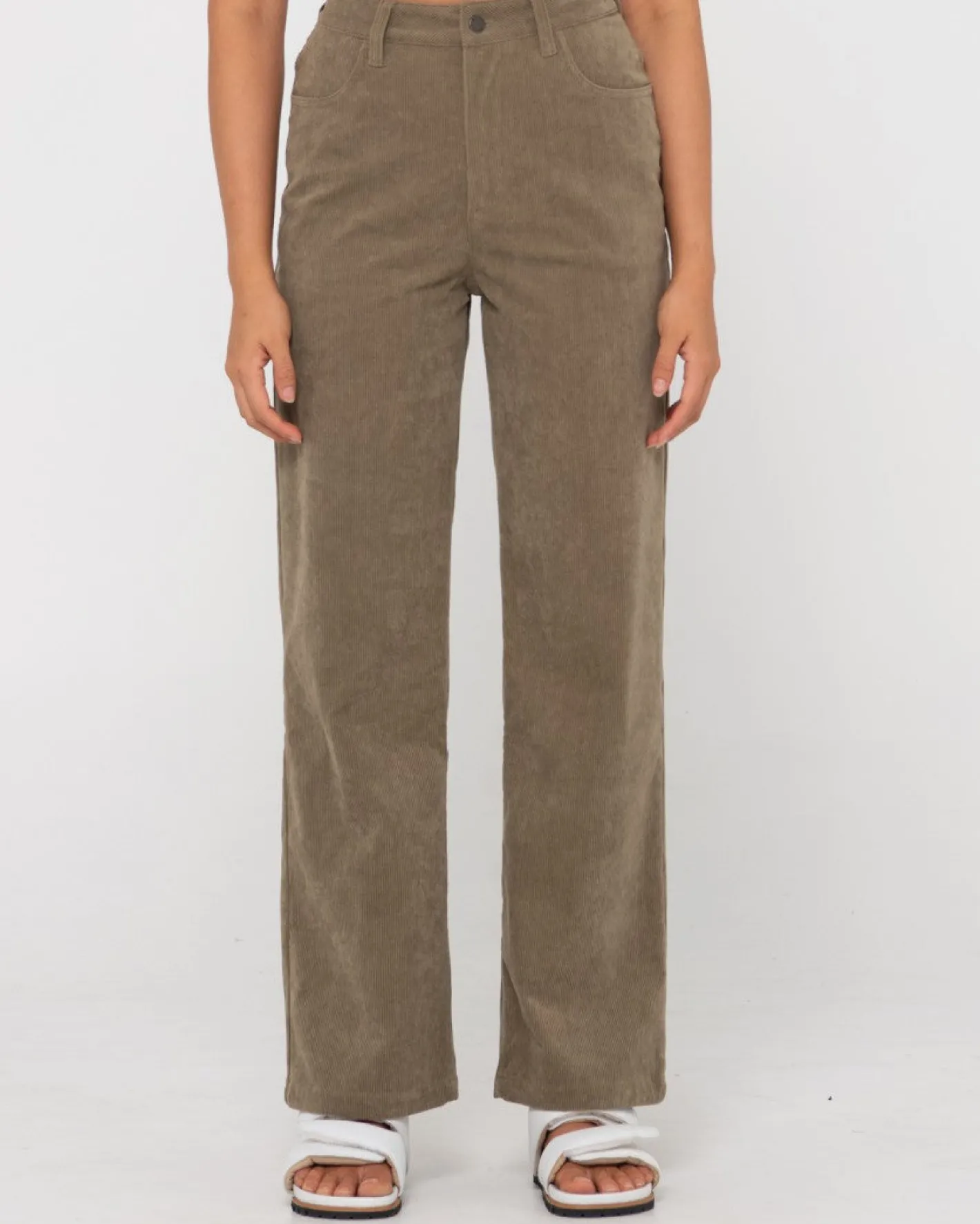 Discount The Secret High Rise Cord Pant Womens Pants