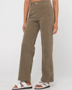 Discount The Secret High Rise Cord Pant Womens Pants