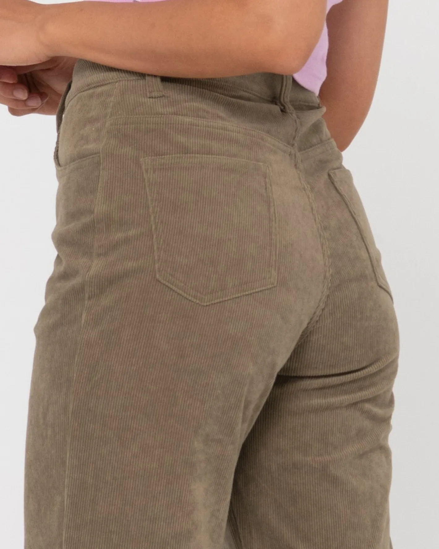 Discount The Secret High Rise Cord Pant Womens Pants