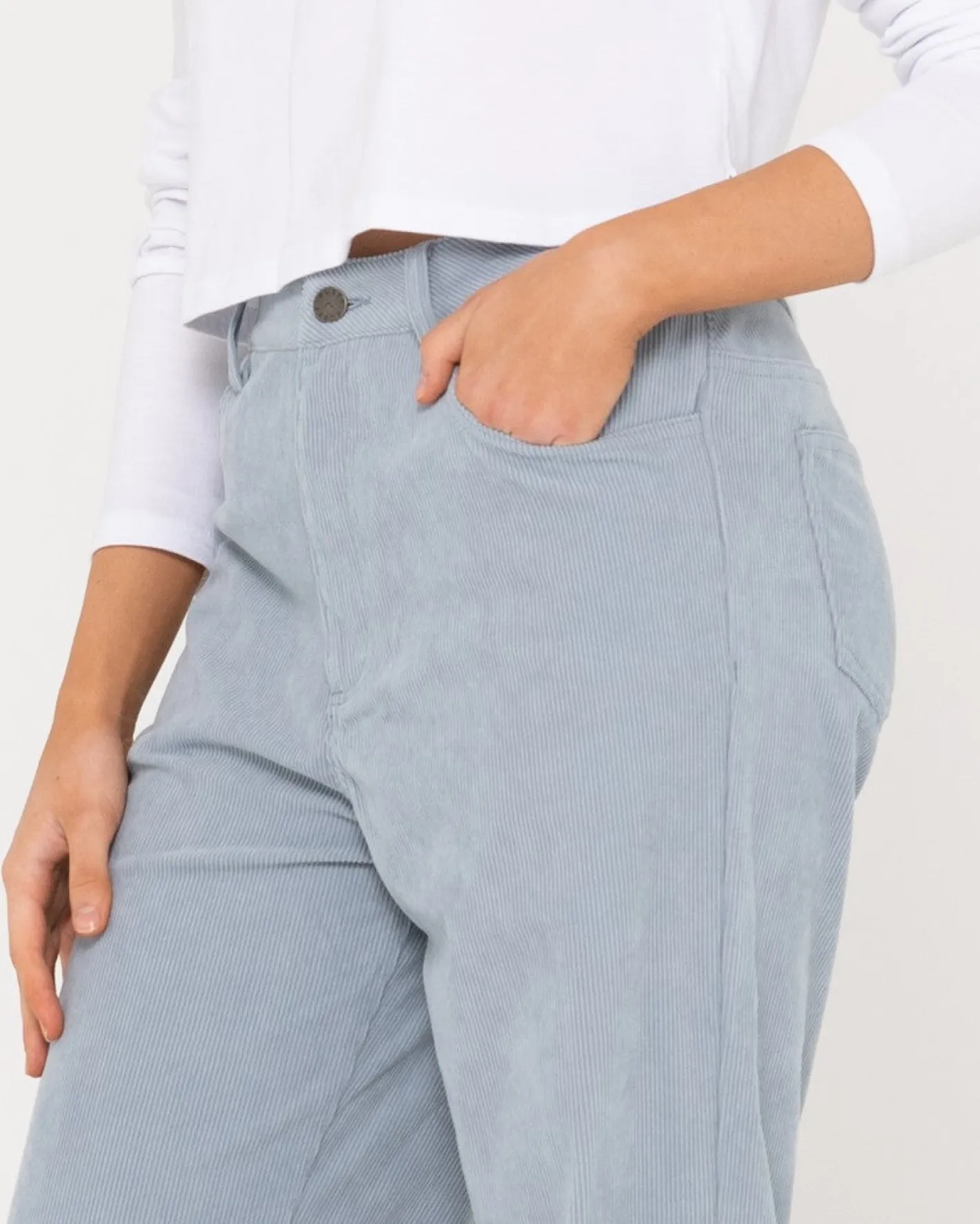 Clearance The Secret High Rise Cord Pant Womens Pants