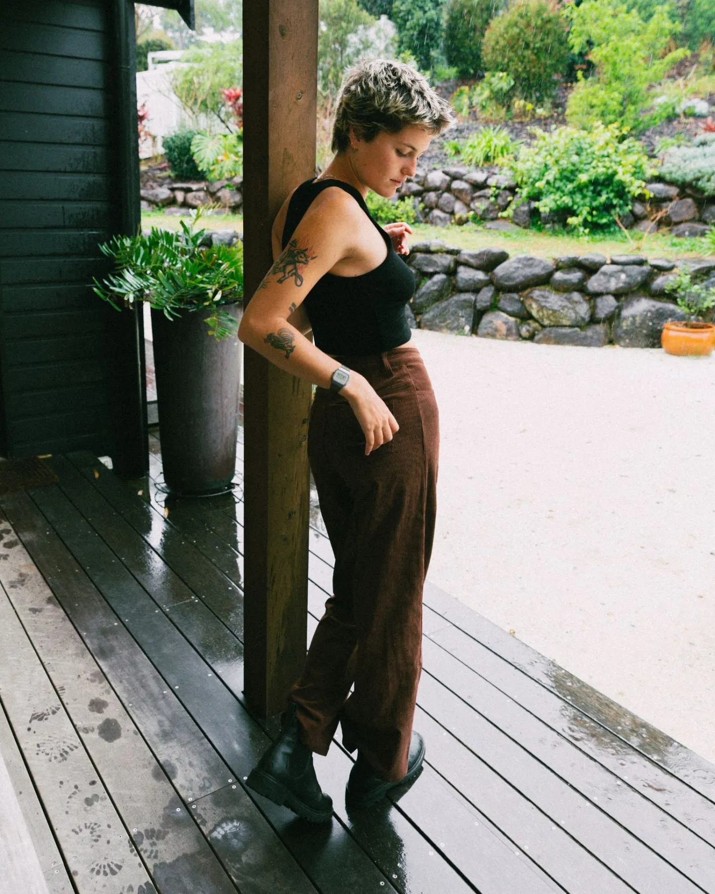 Best Sale The Secret High Rise Cord Pant Womens Pants