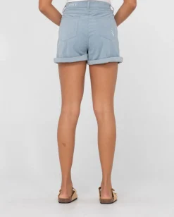 Sale The Secret High Waisted Cord Short Womens Shorts