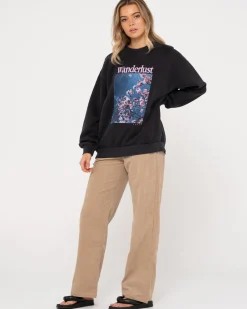 Store The Secret Low Rise Cord Pant Womens Pants