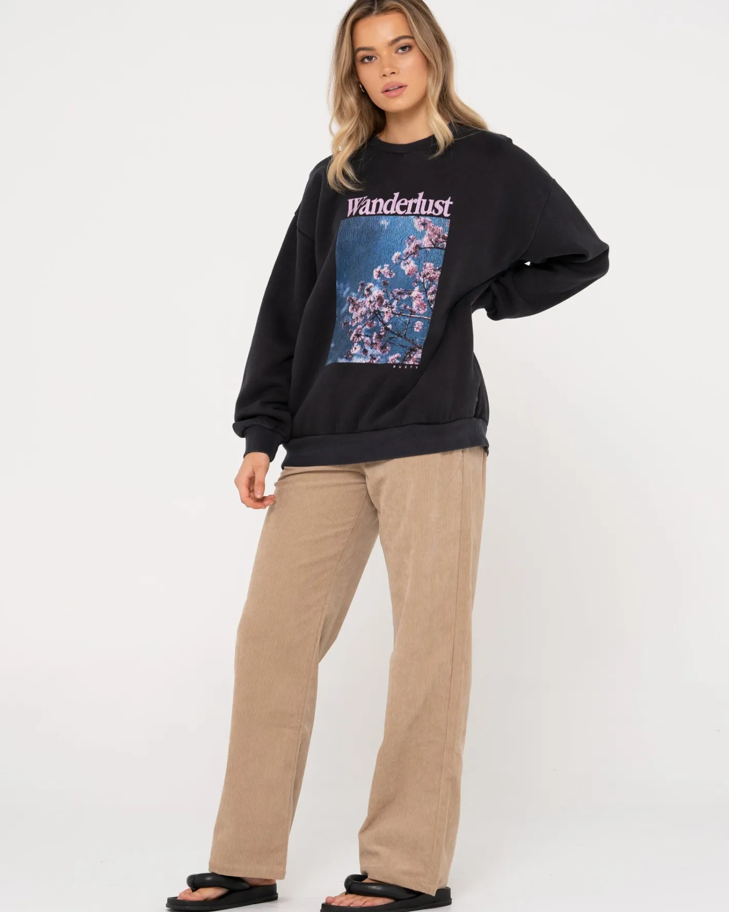 Store The Secret Low Rise Cord Pant Womens Pants