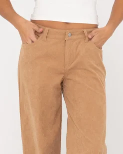 Fashion The Secret Low Rise Wide Leg Cord Pant Womens Pants