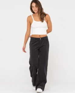 Flash Sale The Secret Low Rise Wide Leg Cord Pant Womens Pants