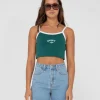 Best Sale Thriving Graphic Crop Tank Top Womens Tees & Tanks