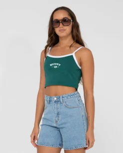 Best Sale Thriving Graphic Crop Tank Top Womens Tees & Tanks