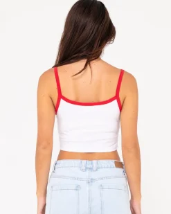 Store Thriving Graphic Crop Tank Top Womens Tees & Tanks