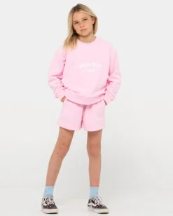 Sale Thriving Relaxed Crew Fleece Girls Kids Tops