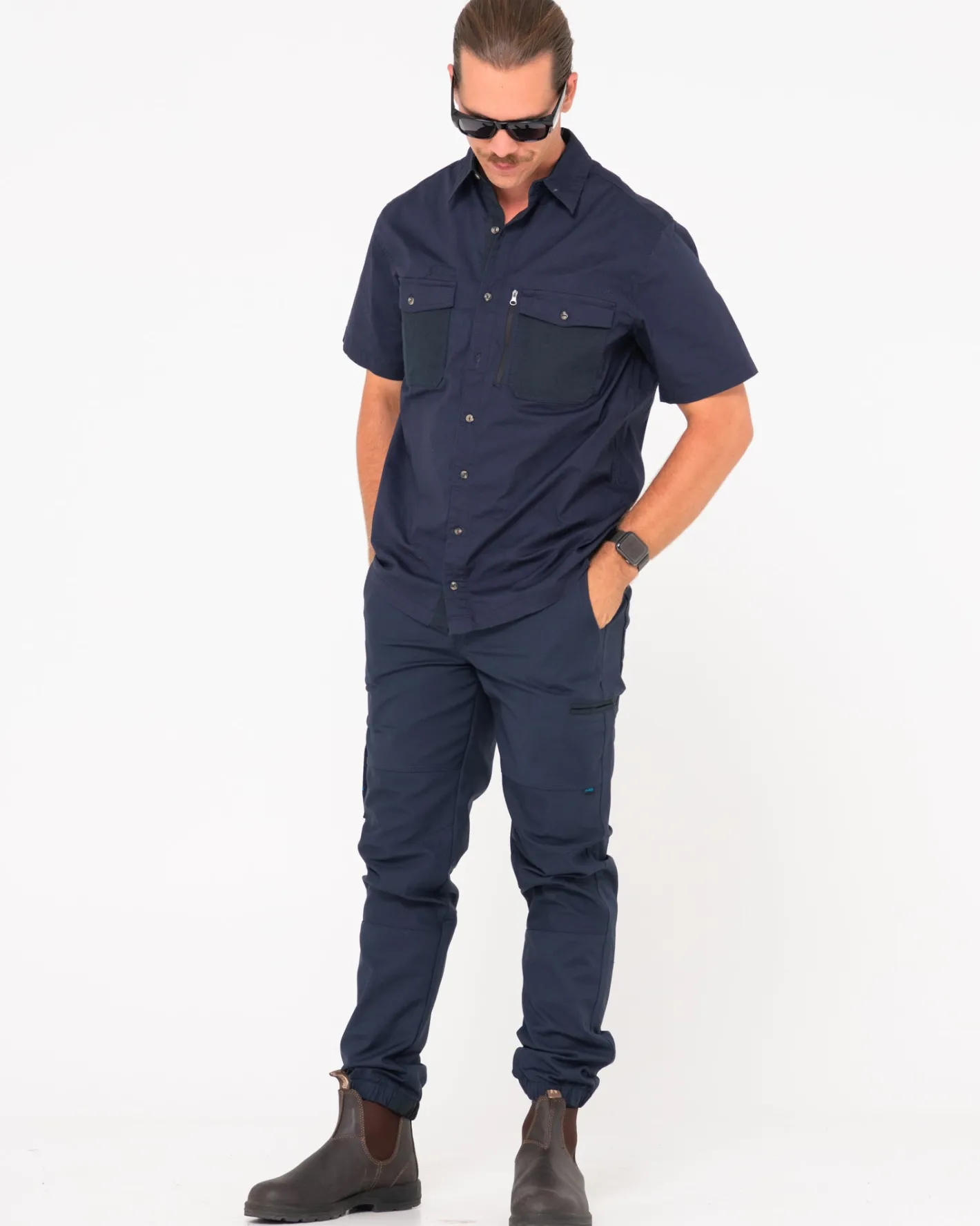Store Tr246 9 Pocket Stretch Work Pant Cuffed Pants