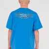 Fashion Tribal Burn Short Sleeve Graphic Tee Mens Tees