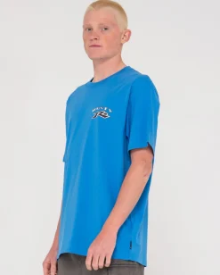 Fashion Tribal Burn Short Sleeve Graphic Tee Mens Tees