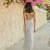 Online Tuscany Silk Maxi Dress Womens Midi Dresses