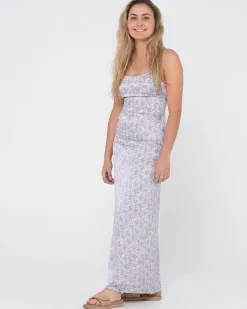 Online Tuscany Silk Maxi Dress Womens Midi Dresses
