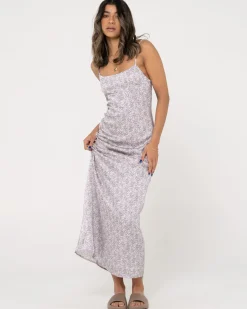 Online Tuscany Silk Maxi Dress Womens Midi Dresses