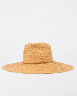 Fashion Tuscany Wide Brim Straw Hat Womens Caps & Hats