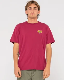 Best Twisted Diamond Short Sleeve Graphic Tee Mens Graphic Tees 2 For