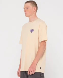 New Twisted Diamond Short Sleeve Graphic Tee Mens Tees
