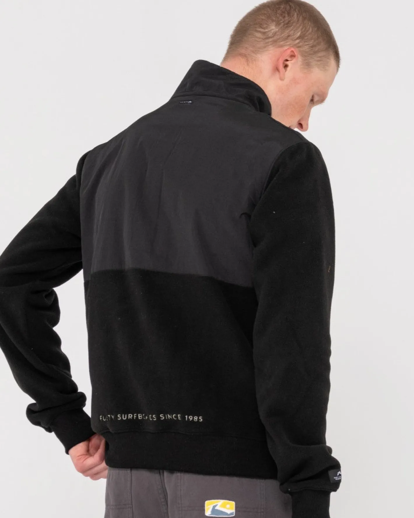 Fashion Utility Zip Up Polar Fleece Mens Hoodies & Fleece