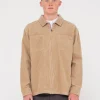 Clearance V8 Coup Cord Zip Up Jacket Mens Jackets