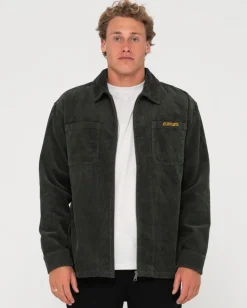 Fashion V8 Coup Cord Zip Up Jacket Mens Jackets