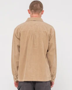 Clearance V8 Coup Cord Zip Up Jacket Mens Jackets
