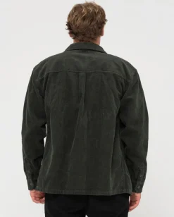 Fashion V8 Coup Cord Zip Up Jacket Mens Jackets