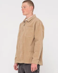 Clearance V8 Coup Cord Zip Up Jacket Mens Jackets