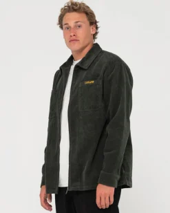 Fashion V8 Coup Cord Zip Up Jacket Mens Jackets